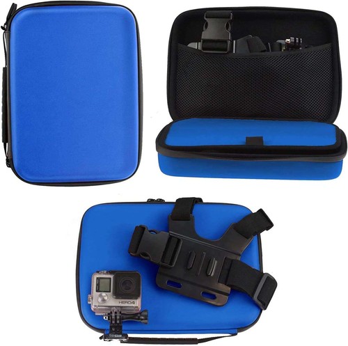 Navitech blue action camera - navitech,